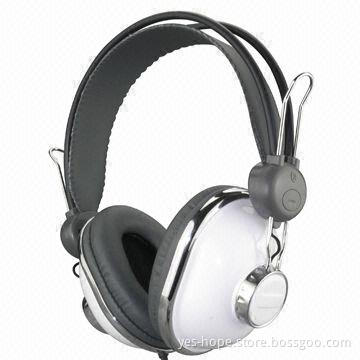 Amplified Audio Headphones with 32Ω Impedance, 100dB Sensitivity